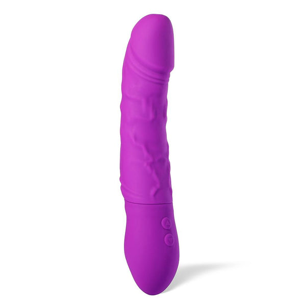 Kong - Rotating 360 Degree Vibrating Dildo 6 Inch