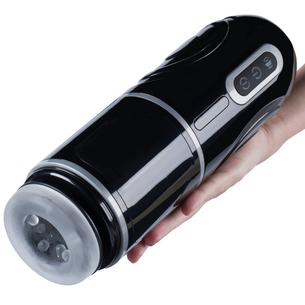 Aalam - Hands Free Automatic Male Masturbator with Vibrating Penis Sleeve